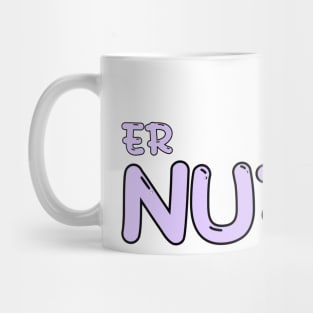 Emergency Room (ER) Nurse Purple Mug